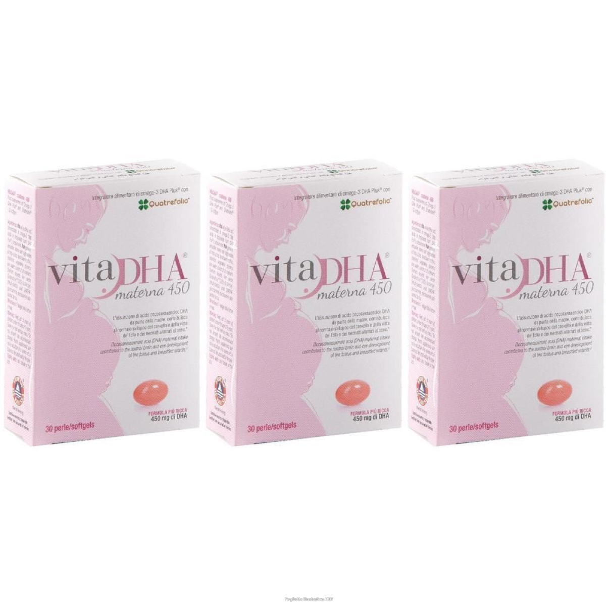 Trova Offerte di vitadha materna 450 30 capsule molli 3x30 pz morbide e compra online