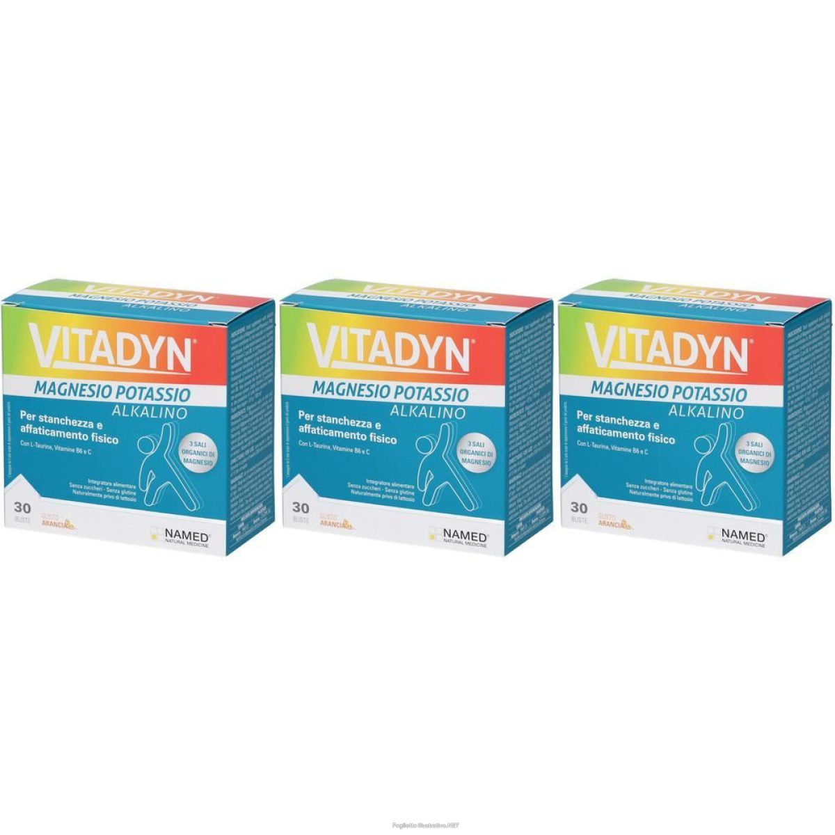 Trova Offerte di vitadyn magnesio potassio bustine 3x180 g polvere per soluzione orale e compra online