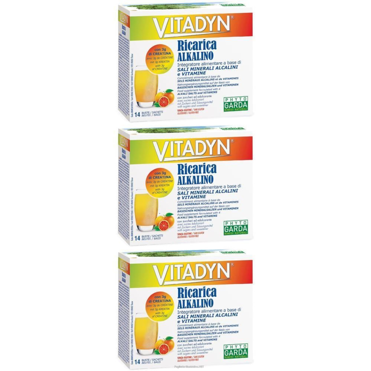 Trova Offerte di vitadyn ricarica 3x14 pz bustina e compra online