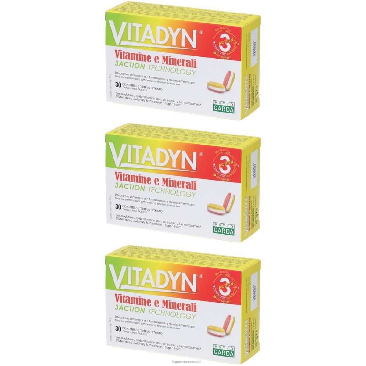 Trova Offerte di vitadyn® vitamine e minerali 30 cpr a rilascio differenziato 3x45 g c e compra online