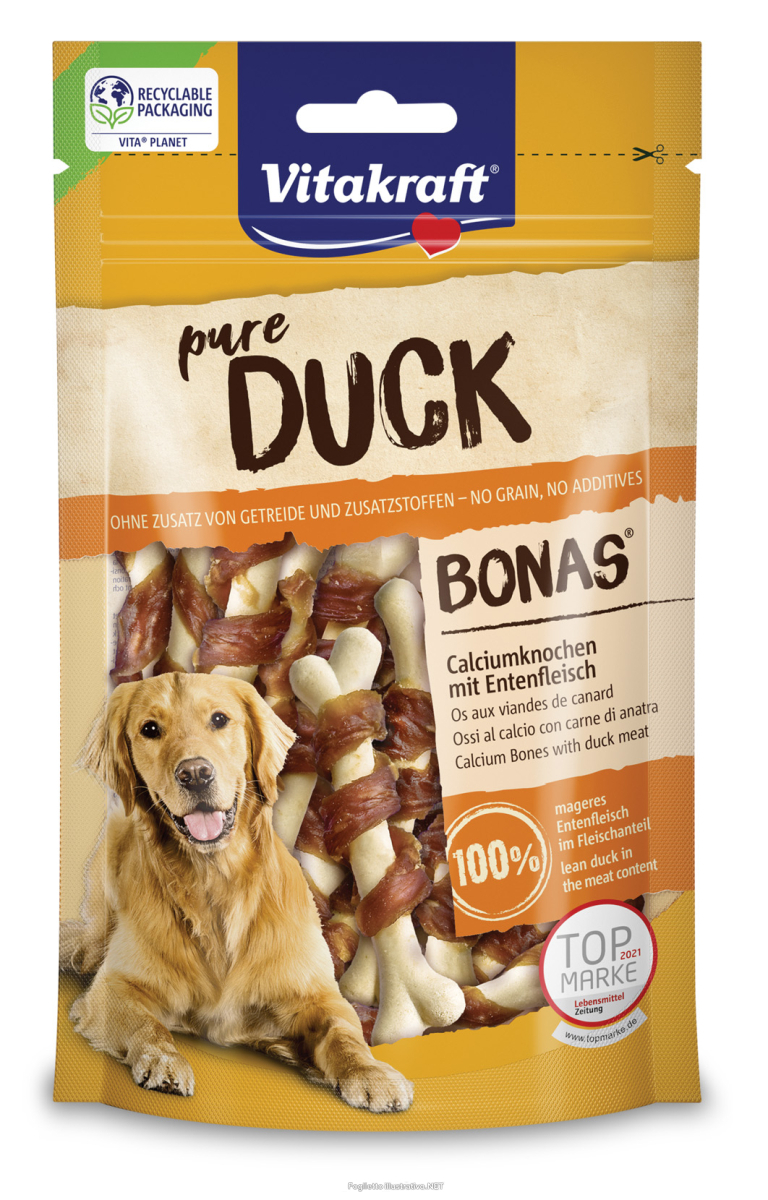 Trova Offerte di vitakraft cane snack duck bonas calcio bones anatra 80gr e compra online