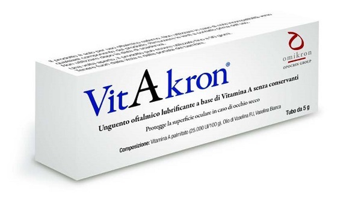 Trova Offerte di Vitakron unguento oftalmico lubrificante senza conservanti 5 g e compra online