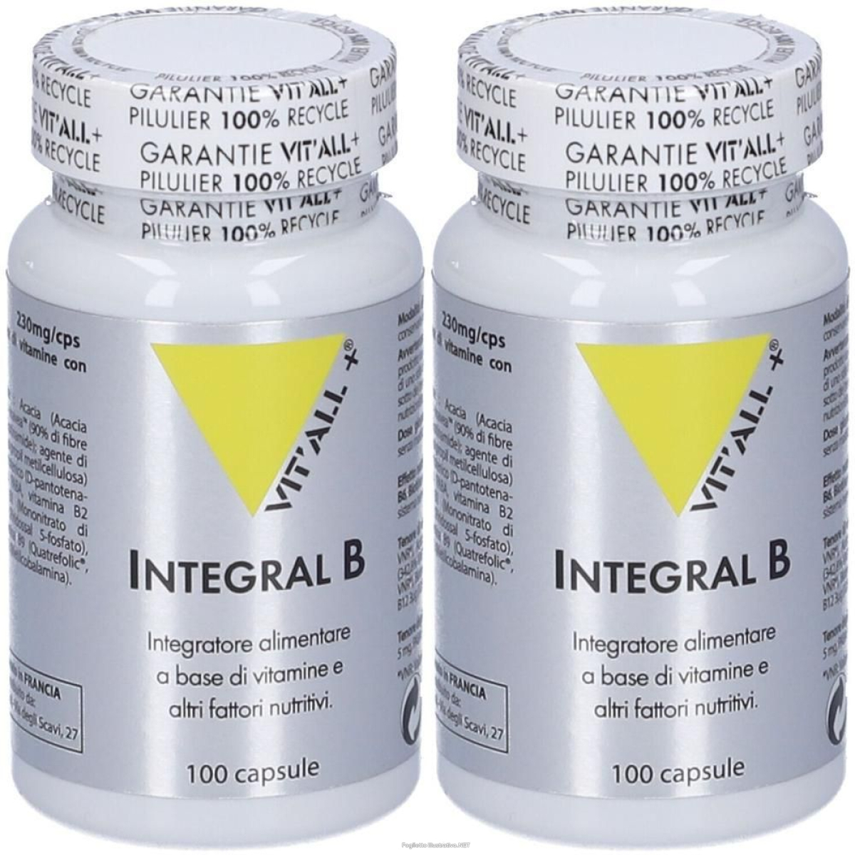 Trova Offerte di vital plus integral b 100 capsule 2x23 g e compra online
