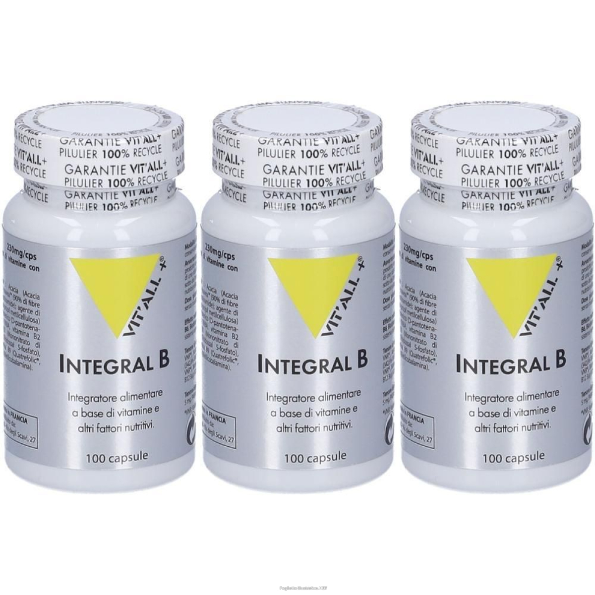 Trova Offerte di vital plus integral b 100 capsule 3x23 g e compra online
