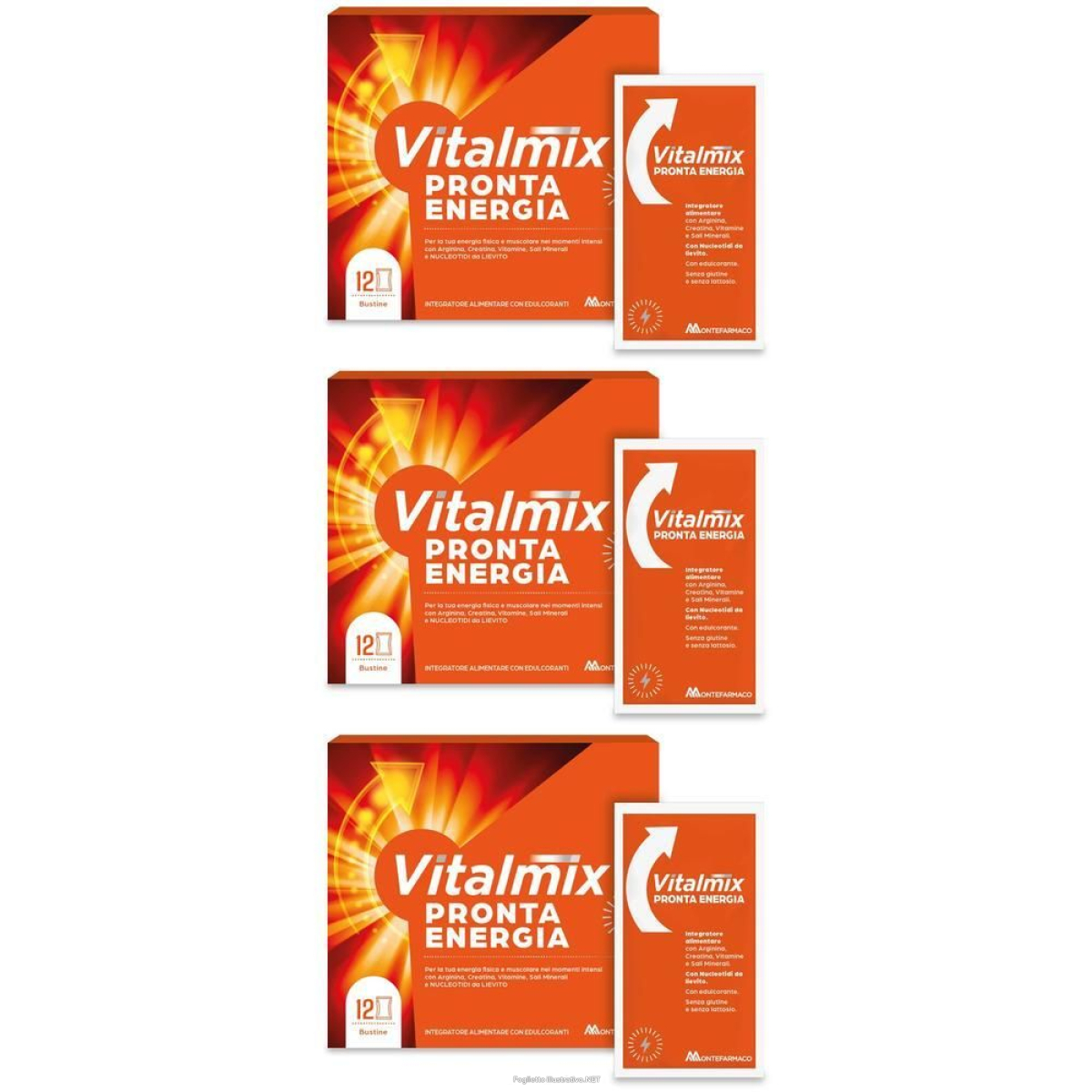 Trova Offerte di vitalmix pronta energia 12 bustine contro stanchezza fisica e muscolar e compra online