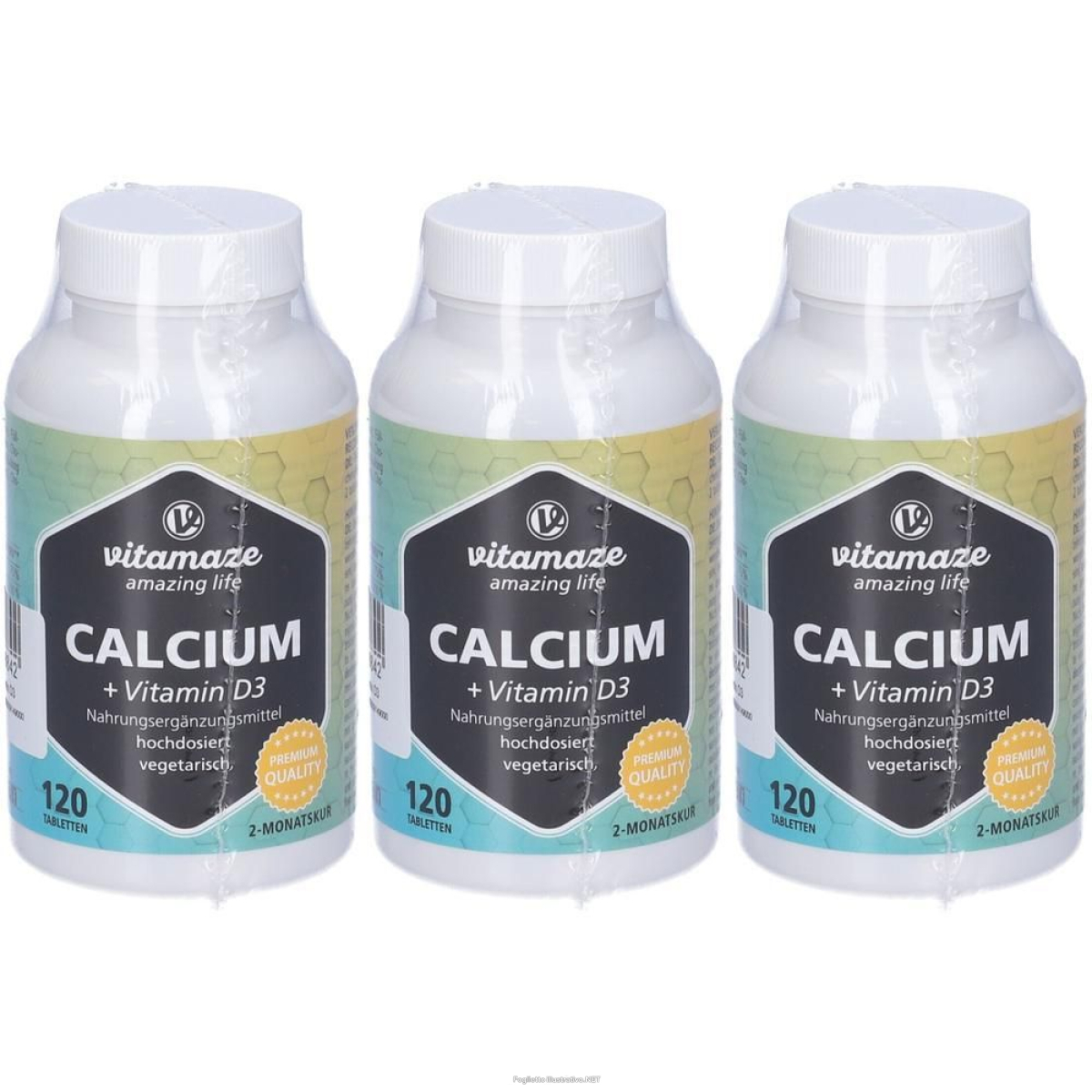 Trova Offerte di vitamaze calcio + vitamina d3 compresse 3x120 g e compra online