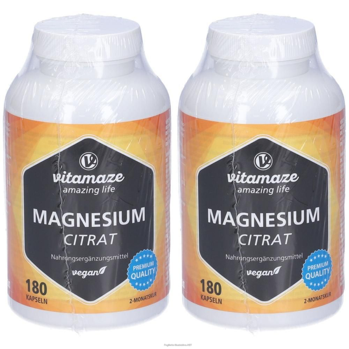 Trova Offerte di vitamaze citrato di magnesio capsule 2x156,6 g e compra online
