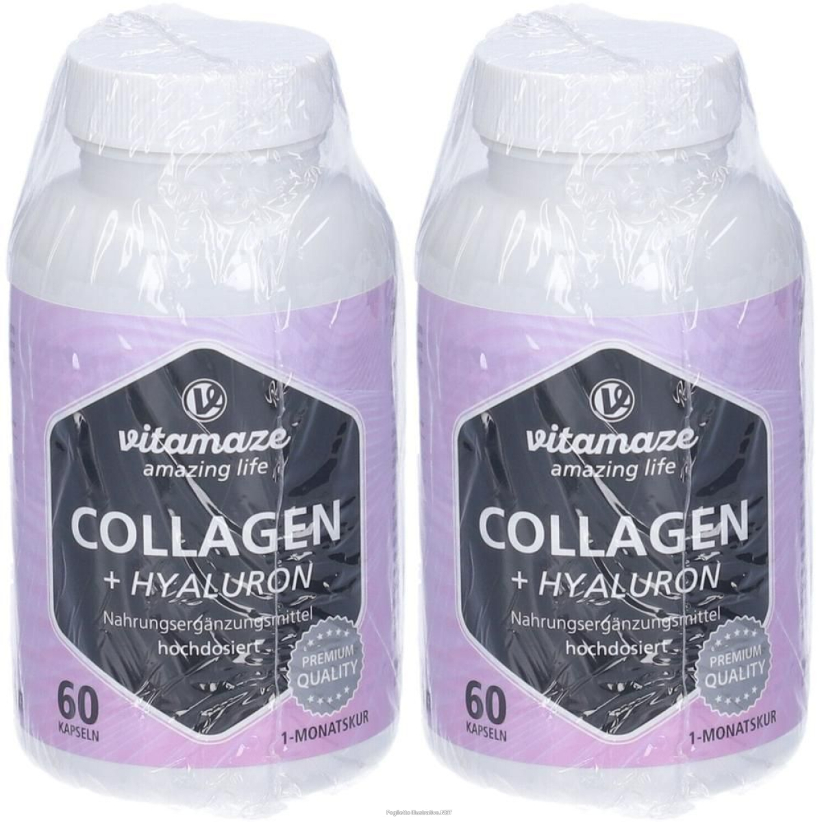 Trova Offerte di vitamaze collagen + hyaluron capsule 2x52 g e compra online