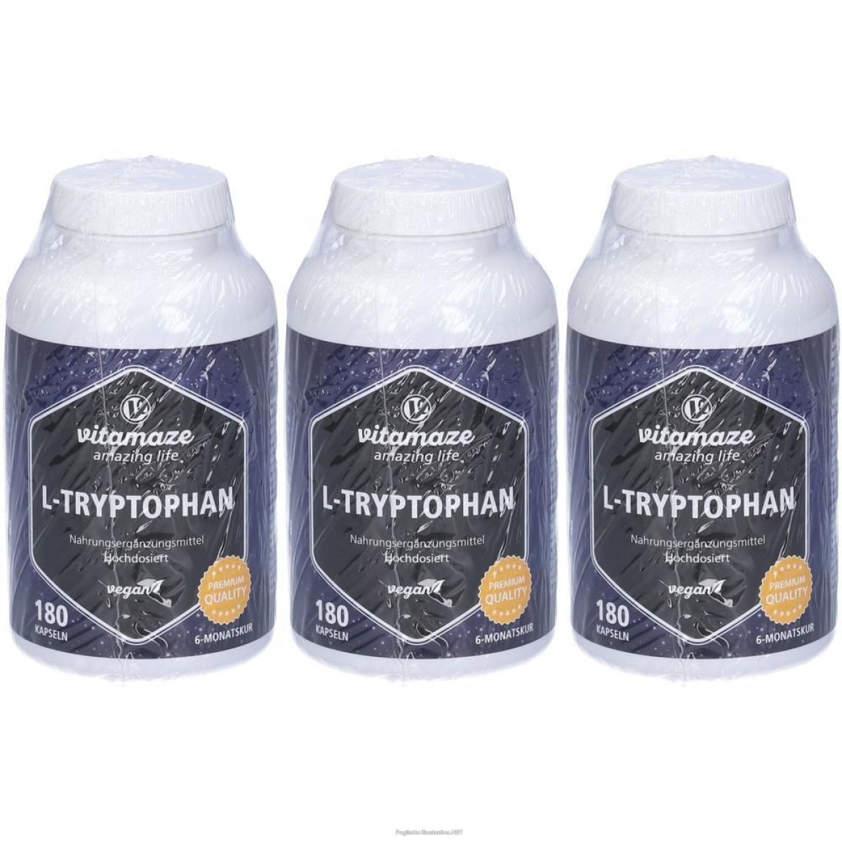 Trova Offerte di vitamaze l-triptofano capsule 3x108 g e compra online