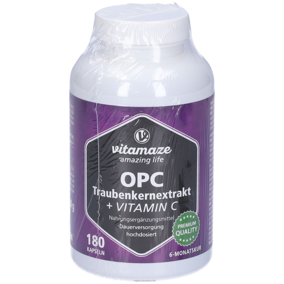 Trova Offerte di vitamaze opc estratto semi di uva + vitamina c compresse 158,4 g compr e compra online