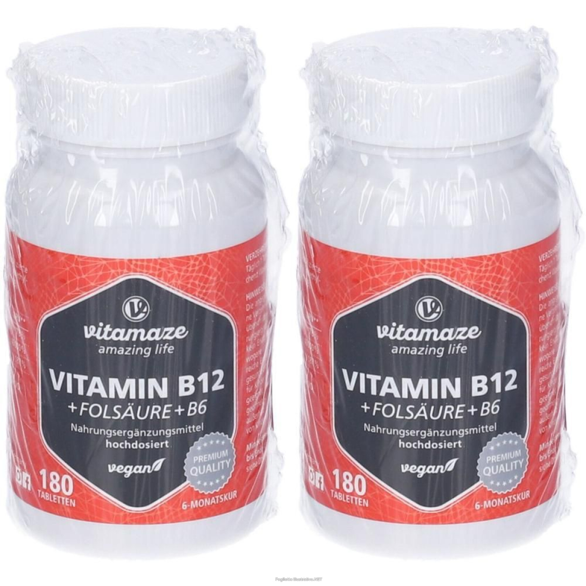 Trova Offerte di vitamaze vitamin b12 + acido folico b6 2x45 g compresse e compra online