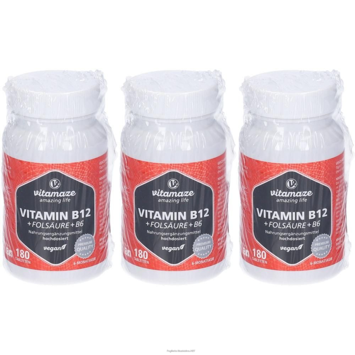 Trova Offerte di vitamaze vitamin b12 + acido folico b6 3x45 g compresse e compra online