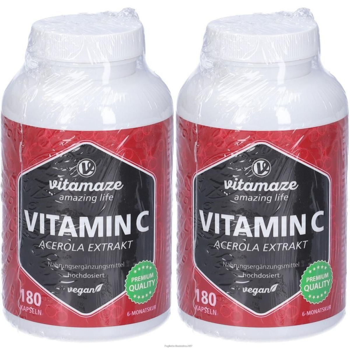 Trova Offerte di vitamaze vitamina c estratto di acerola capsule 2x144 g e compra online