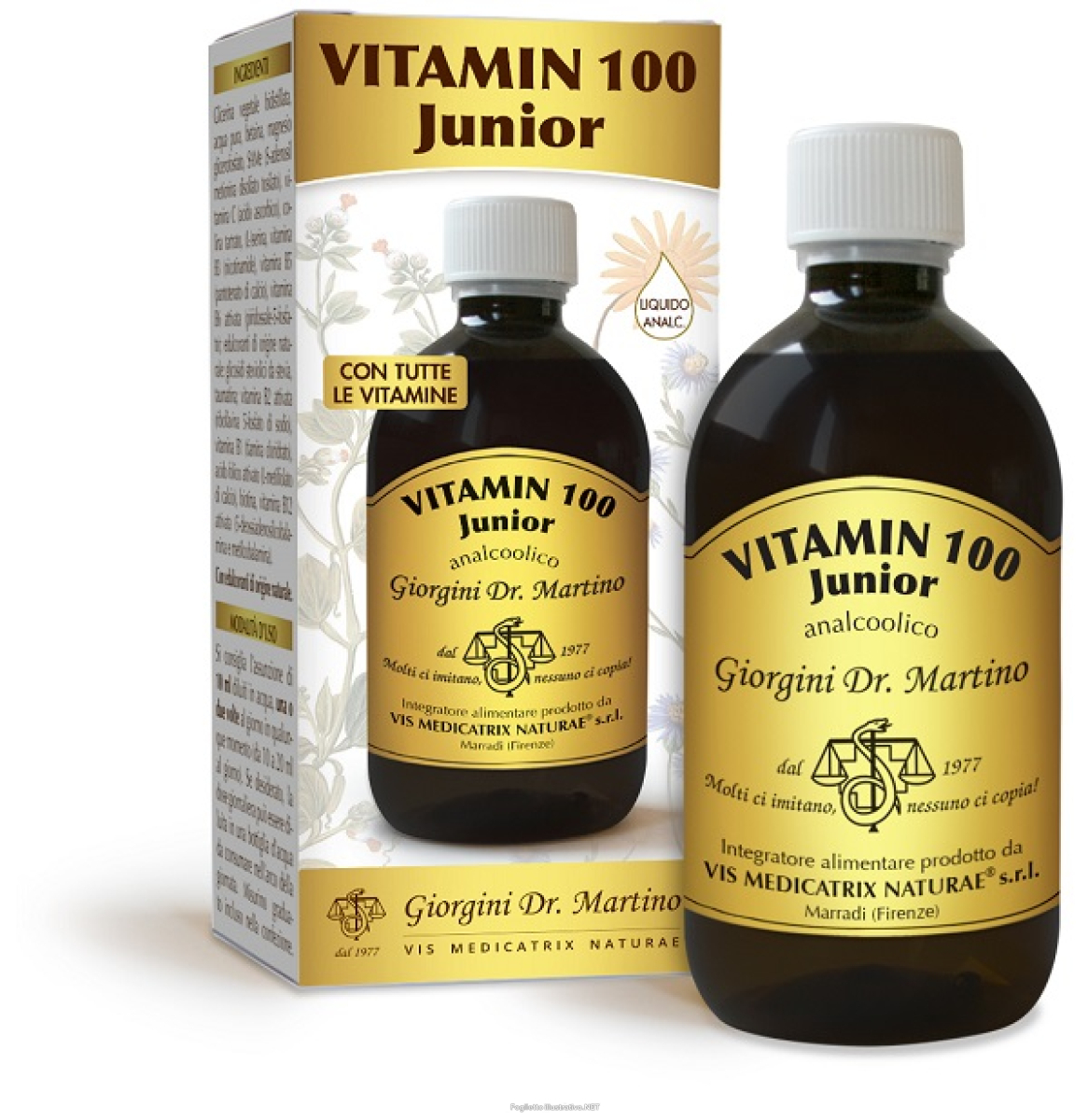 Trova Offerte di vitamin 100 junior liquido analcolico 500 ml e compra online