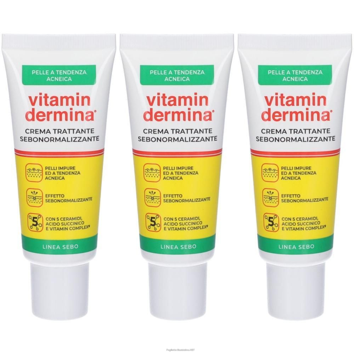 Trova Offerte di vitamin dermina crema trattante sebonormalizzante 3x40 ml e compra online