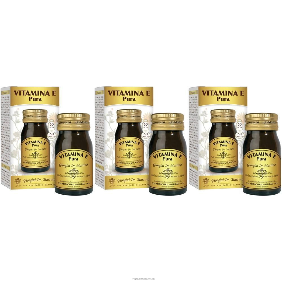 Trova Offerte di vitamina a pura 150 pastiglie 3x30 g caramelle e compra online