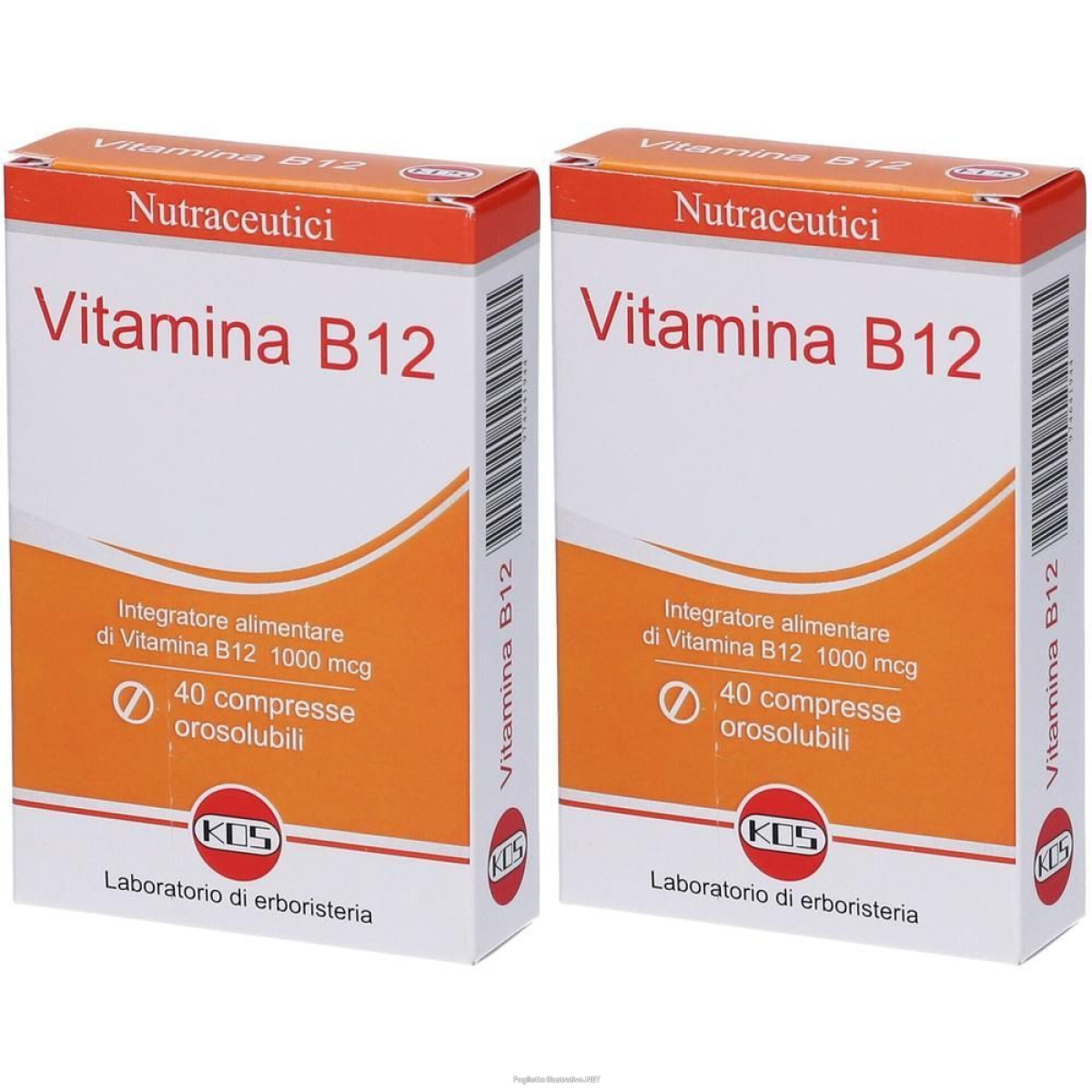 Trova Offerte di vitamina b12 1000 mcg 40 compresse 2x16 g e compra online