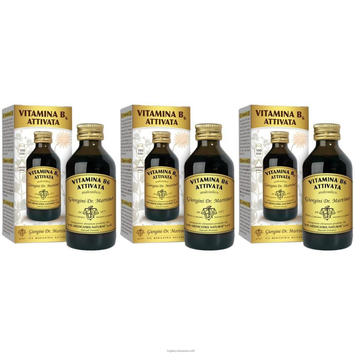 Trova Offerte di vitamina b6 attivata 3x100 ml soluzione orale e compra online