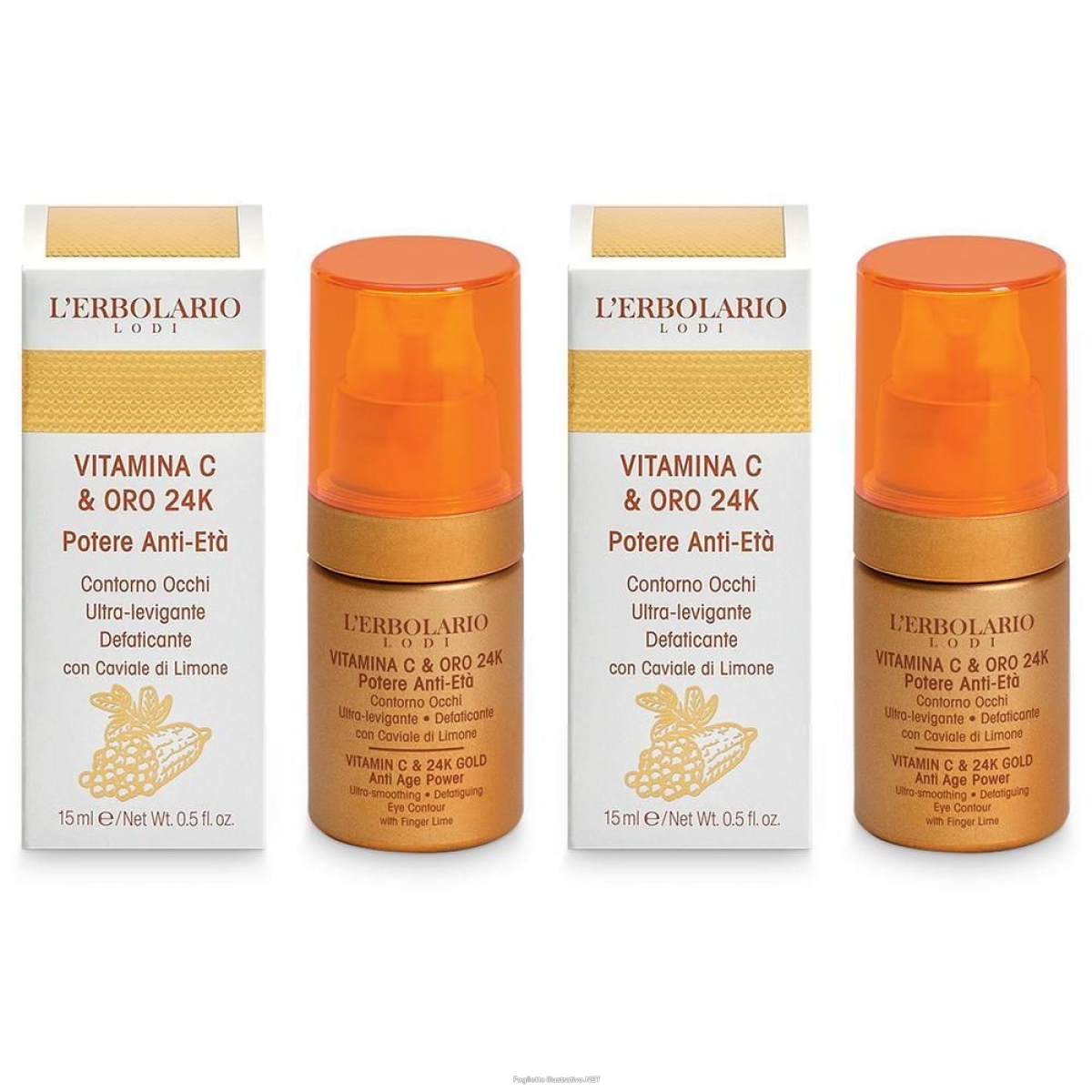 Trova Offerte di vitamina c & oro contorno occhi 15 ml 2x15 ml e compra online
