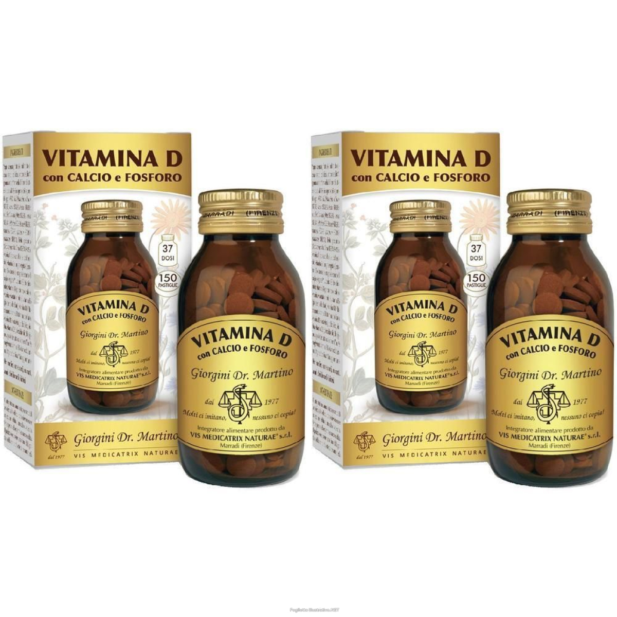 Trova Offerte di vitamina d calcio/fosforo 150 pastiglie 2x150 pz e compra online