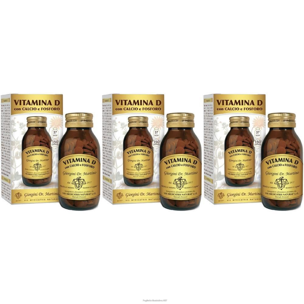 Trova Offerte di vitamina d calcio/fosforo 150 pastiglie 3x150 pz e compra online