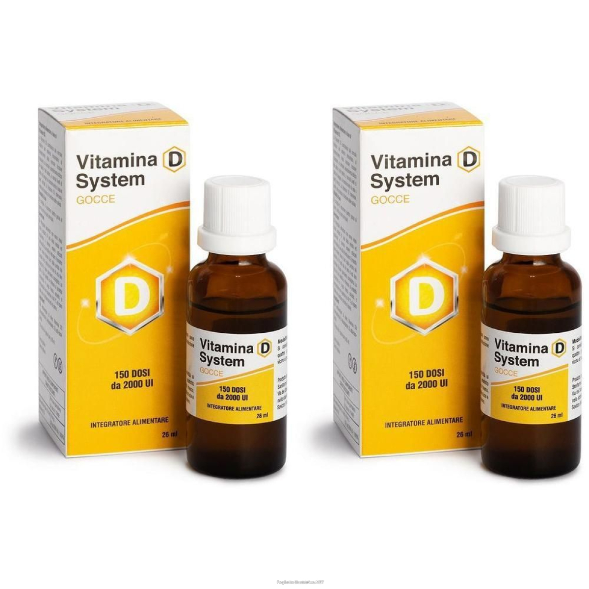 Trova Offerte di Vitamina D System Gocce 150 Dosi da 2000 UI 26 ml 2x26 Orali e compra online