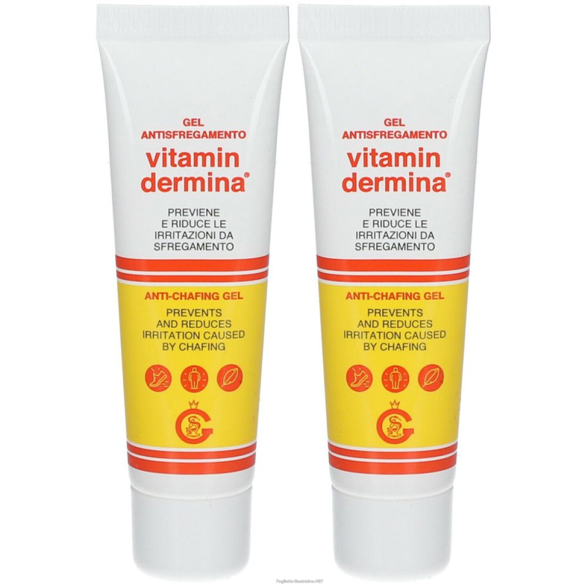 Trova Offerte di vitamindermina® gel antisfregamento set da 2 2x30 ml e compra online