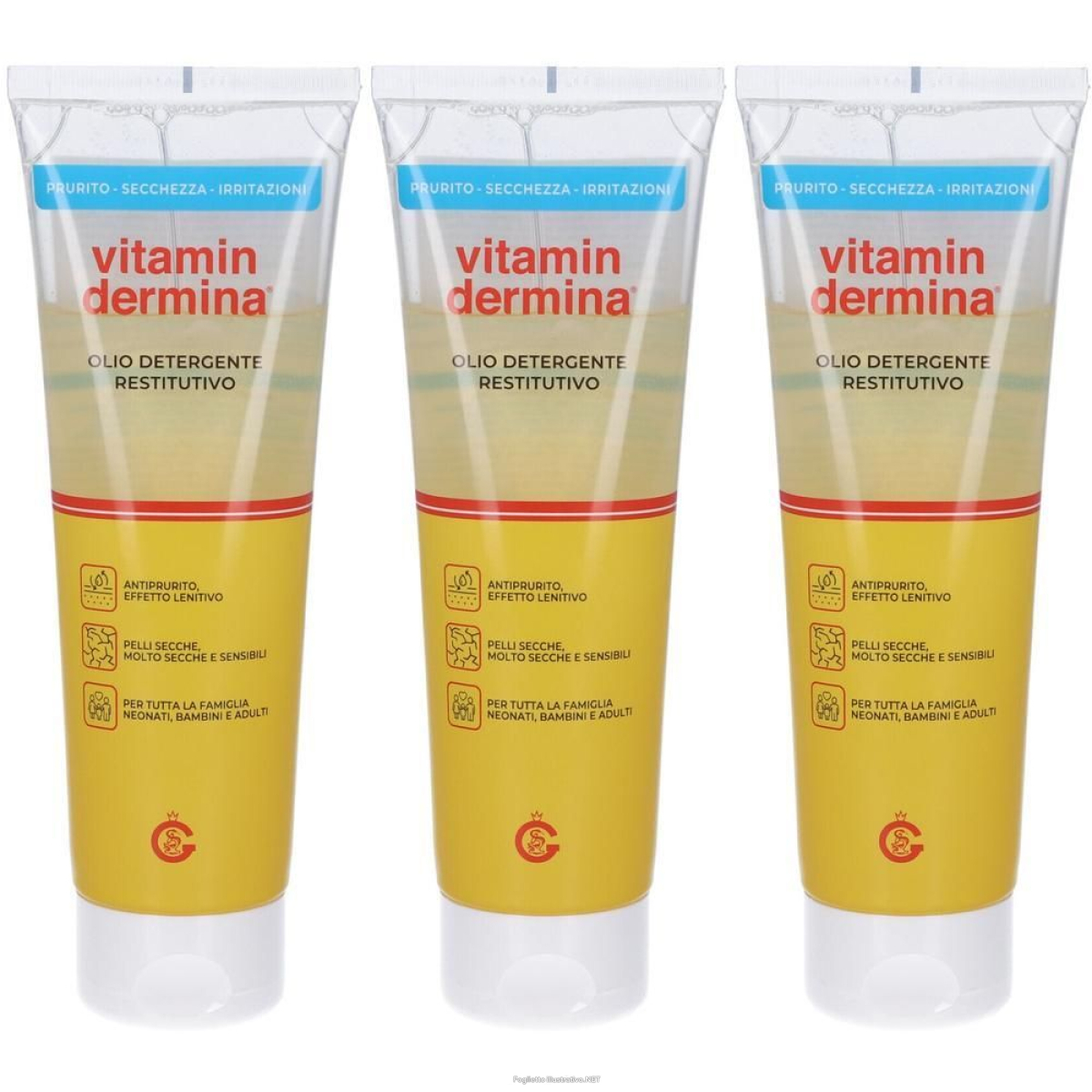 Trova Offerte di vitamindermina olio detergente 3x250 ml e compra online