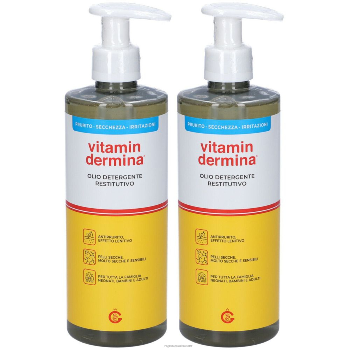 Trova Offerte di vitamindermina olio detergente set da 2 2x500 ml e compra online