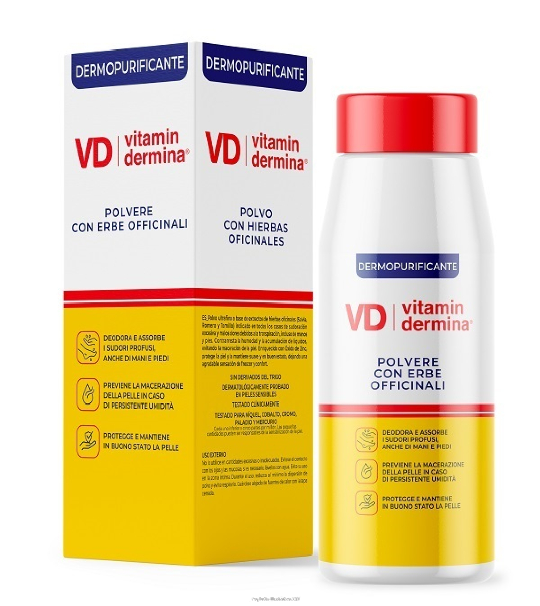 Trova Offerte di vitamindermina - polvere con erbe officinali dermopurificante protettiva corpo adulti confezione 100 gr e compra online