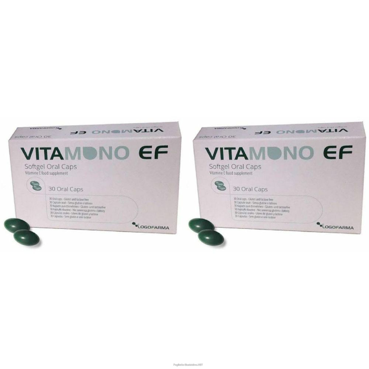 Trova Offerte di vitamono ef uso orale 30cps set da 2 2x30 pz capsule e compra online
