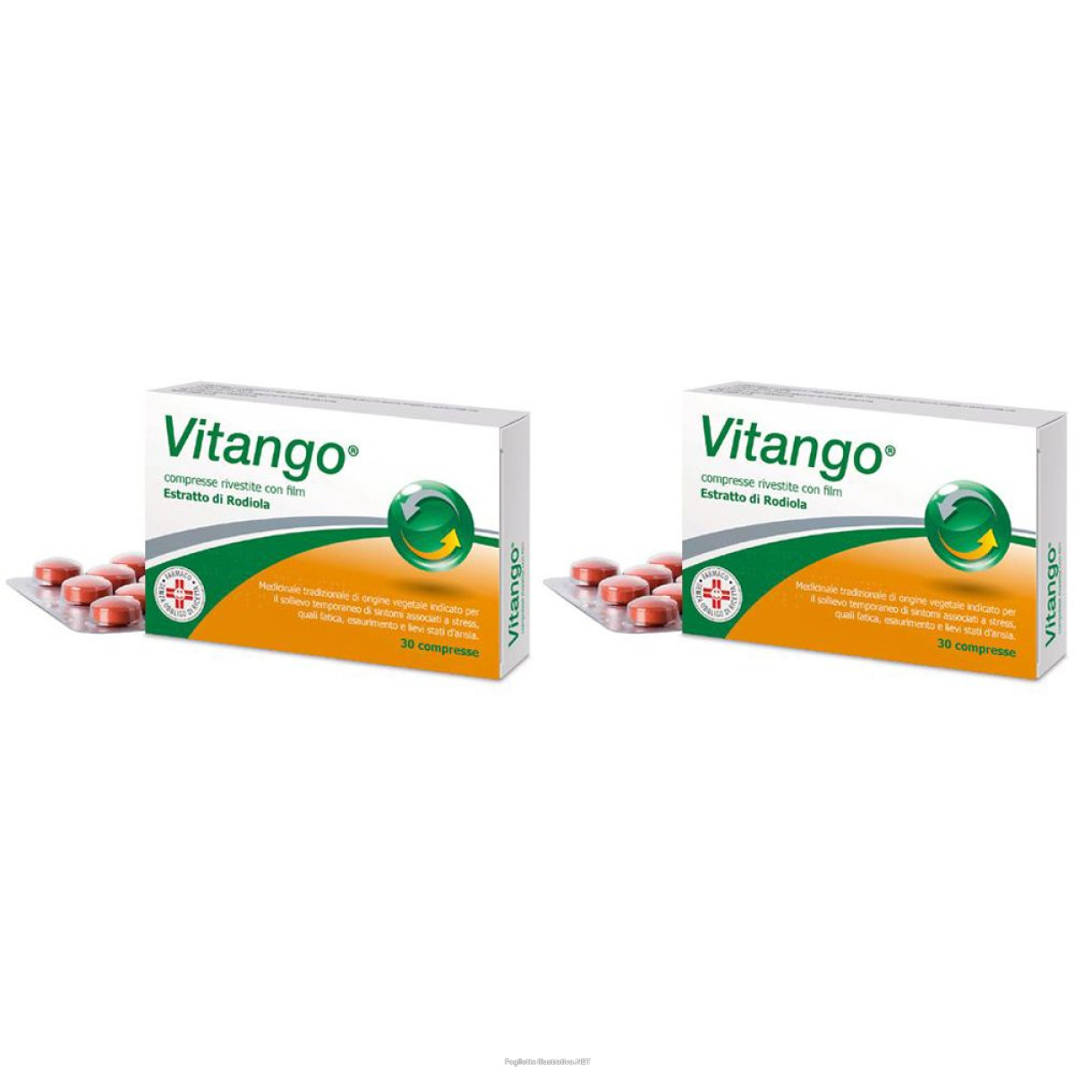 Trova Offerte di vitango® set da 2 2x30 pz compresse rivestite con film e compra online