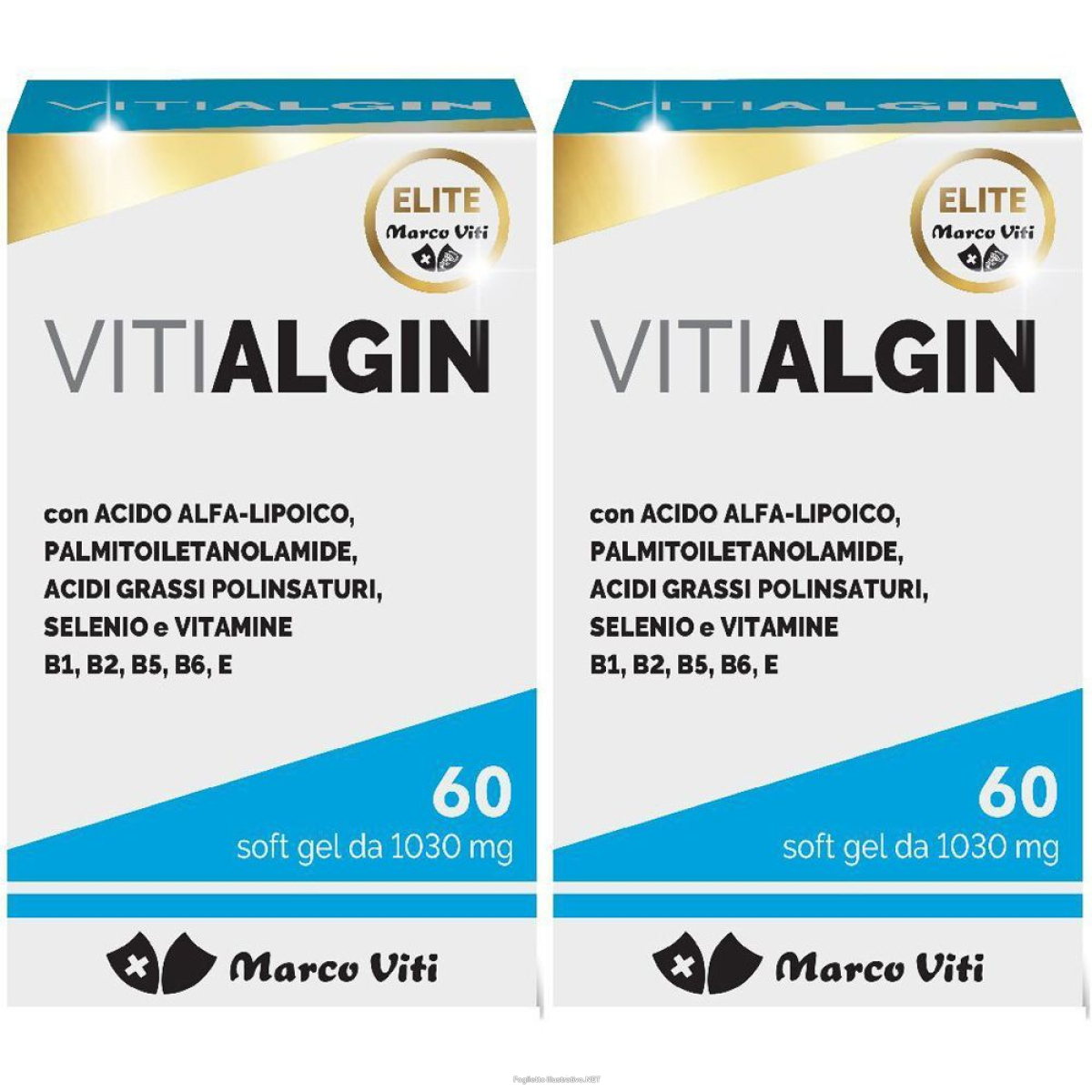 Trova Offerte di vitialgin 1030 mg 60 perle set da 2 - risparmia il 15% con codice: e compra online