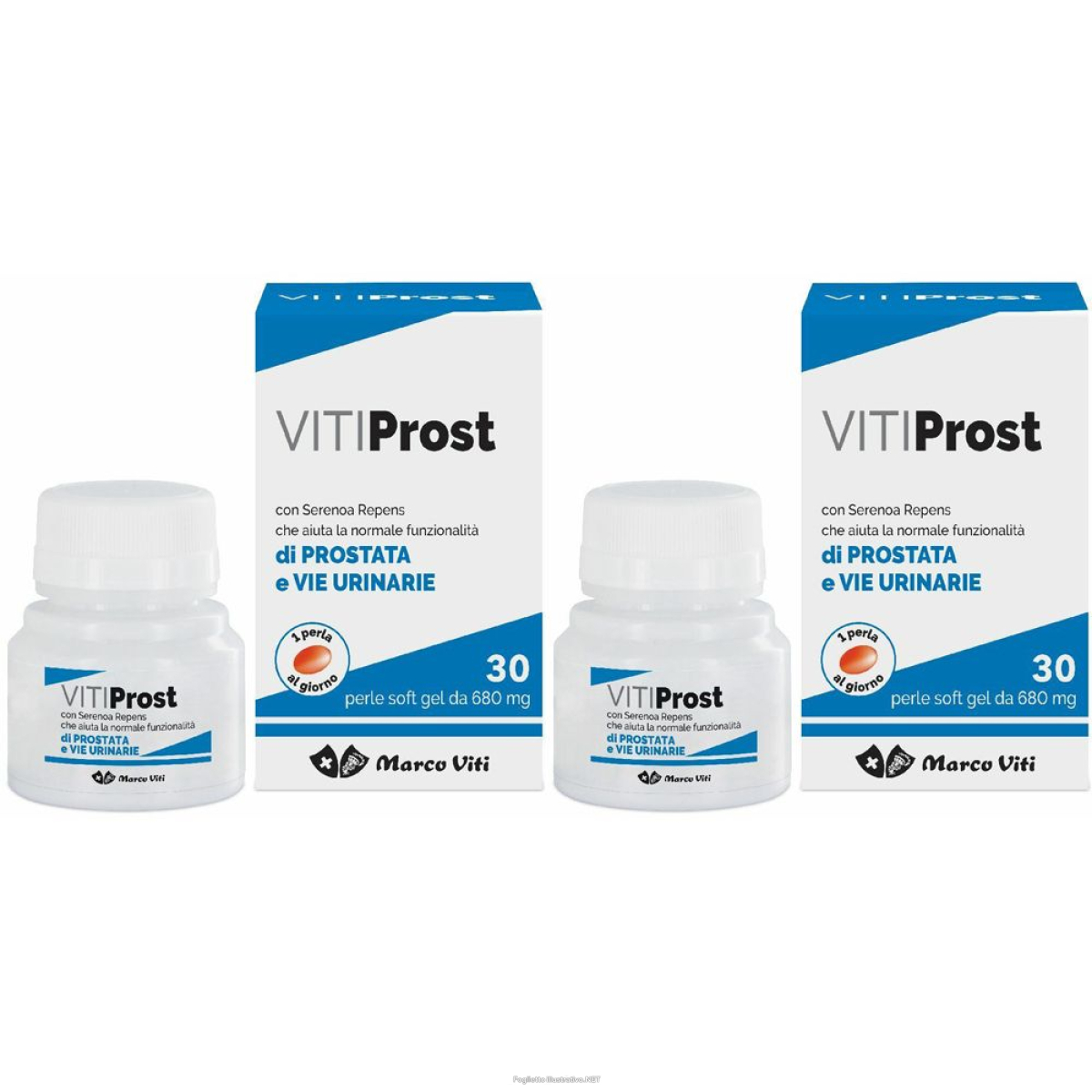 Trova Offerte di vitiprost set da 2 - risparmia il 15% con codice: viti15 2x30 pz ca e compra online