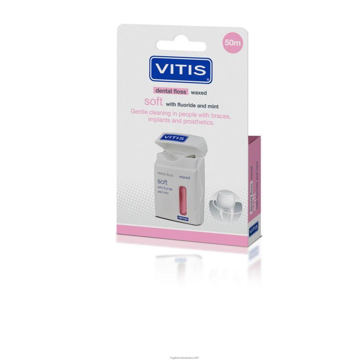 Trova Offerte di vitis® dental floss soft con cera fluoro e menta 4x1 st e compra online
