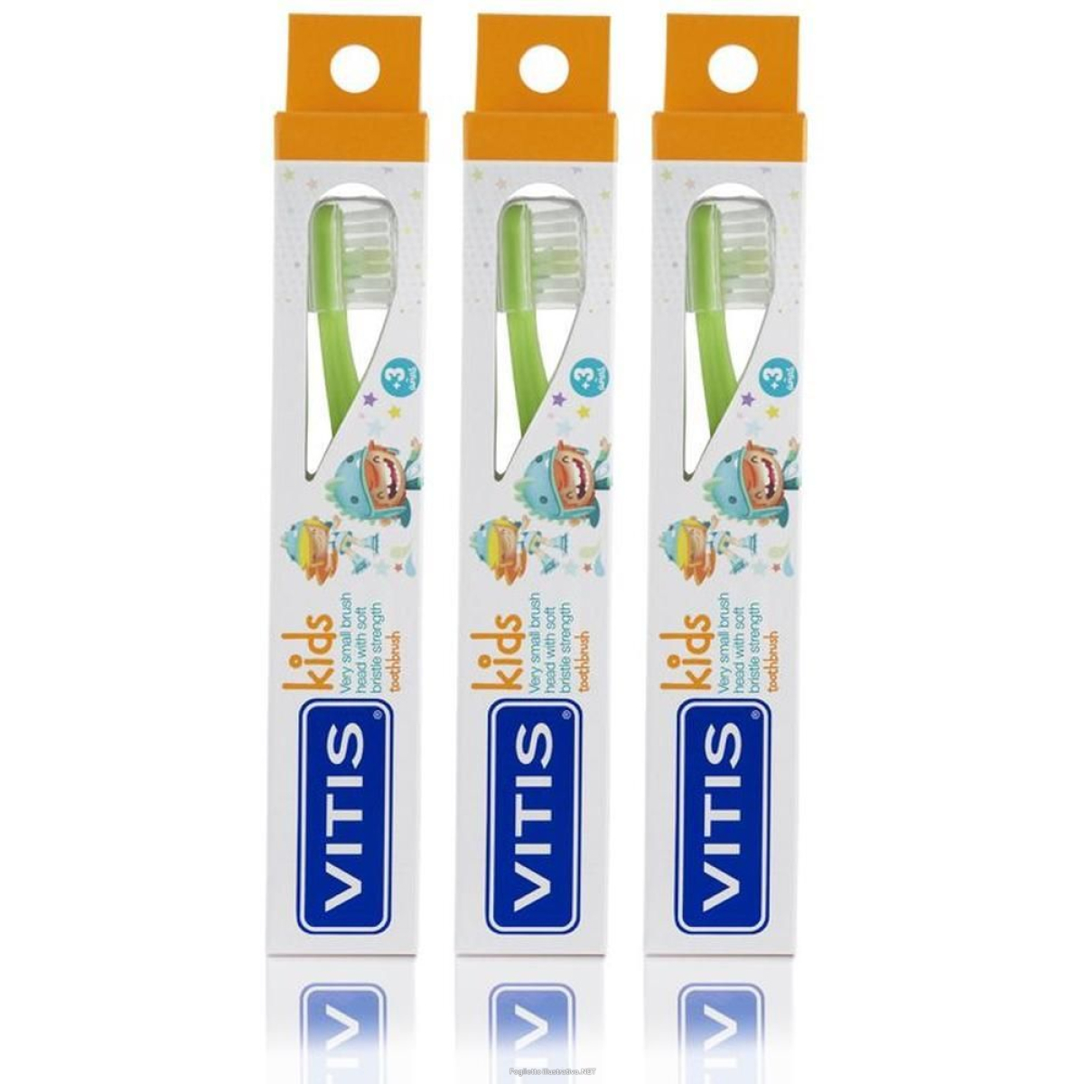 Trova Offerte di vitis® kids spazzolino + gel 3x1 pz set combinato e compra online
