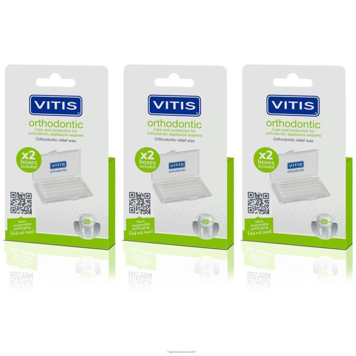Trova Offerte di vitis® orthodontic cera ortodontica 3x1 st e compra online