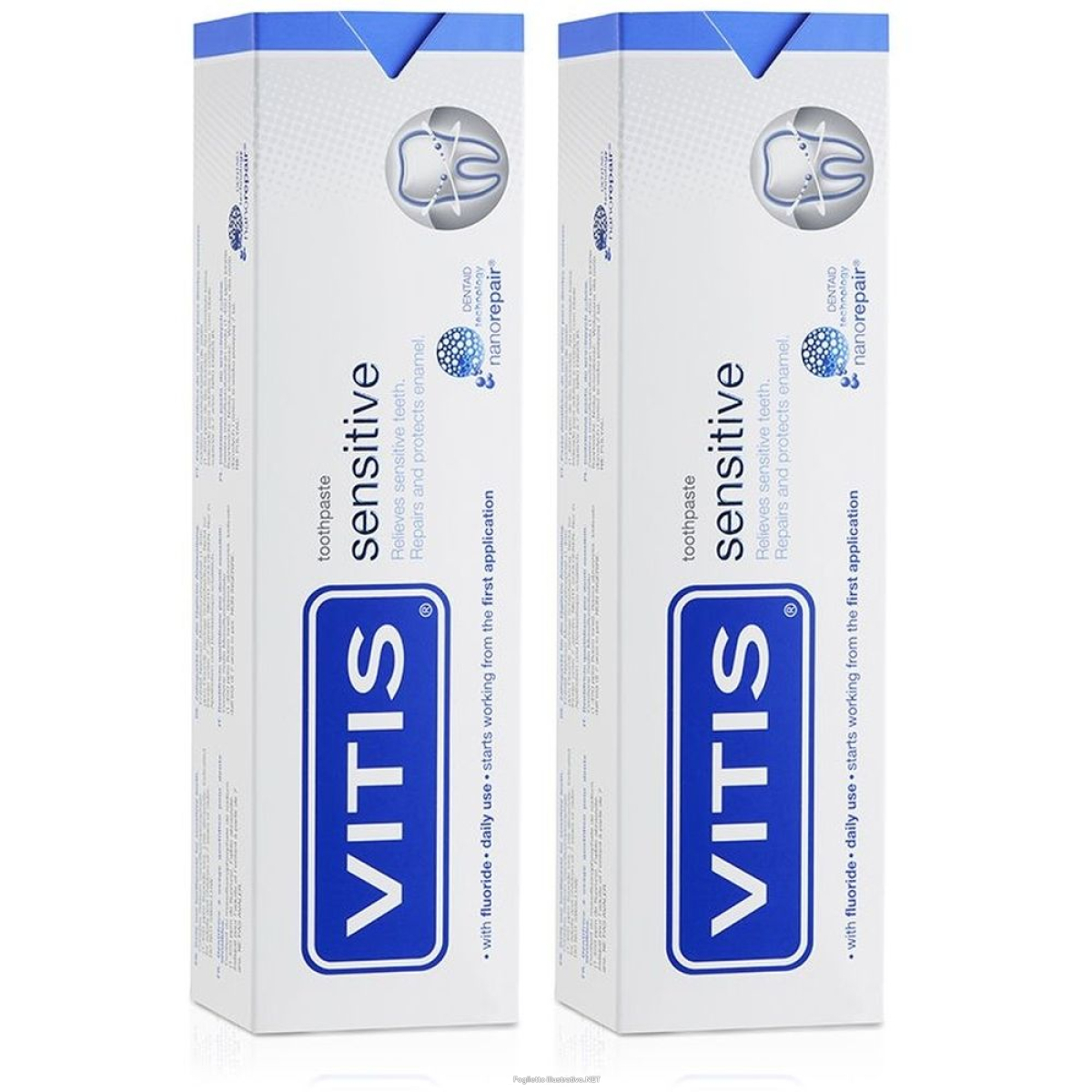 Trova Offerte di vitis® sensitive dentifricio set da 2 ml e compra online