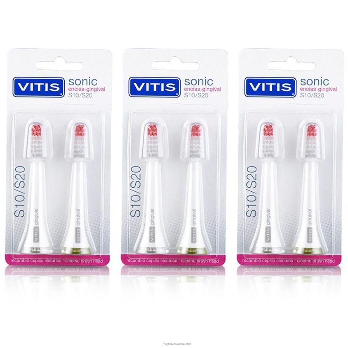 Trova Offerte di vitis® sonic testine gingival s20 3x1 st e compra online