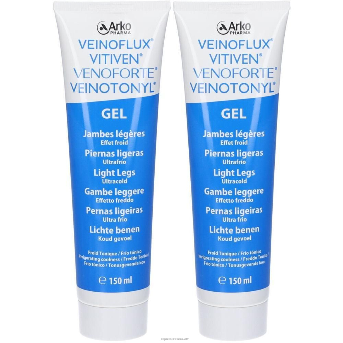 Trova Offerte di vitiven flux gel effetto freddo 2x150 ml e compra online