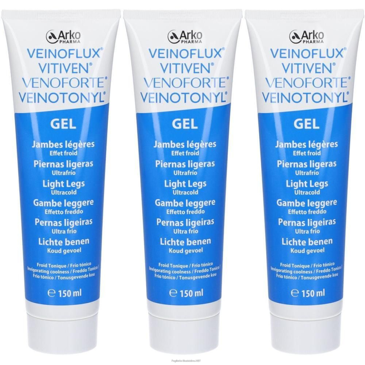 Trova Offerte di vitiven flux gel effetto freddo 3x150 ml e compra online