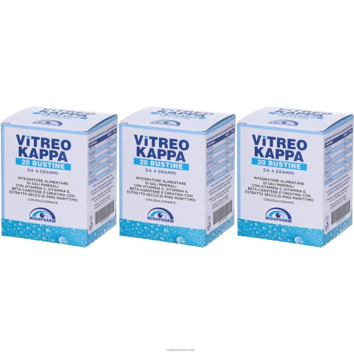 Trova Offerte di vitreo kappa 20 bustine 3x80 g polvere per soluzione orale e compra online