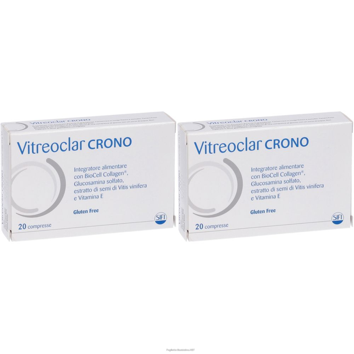 Trova Offerte di vitreoclar crono set da 2 2x20 pz compresse e compra online