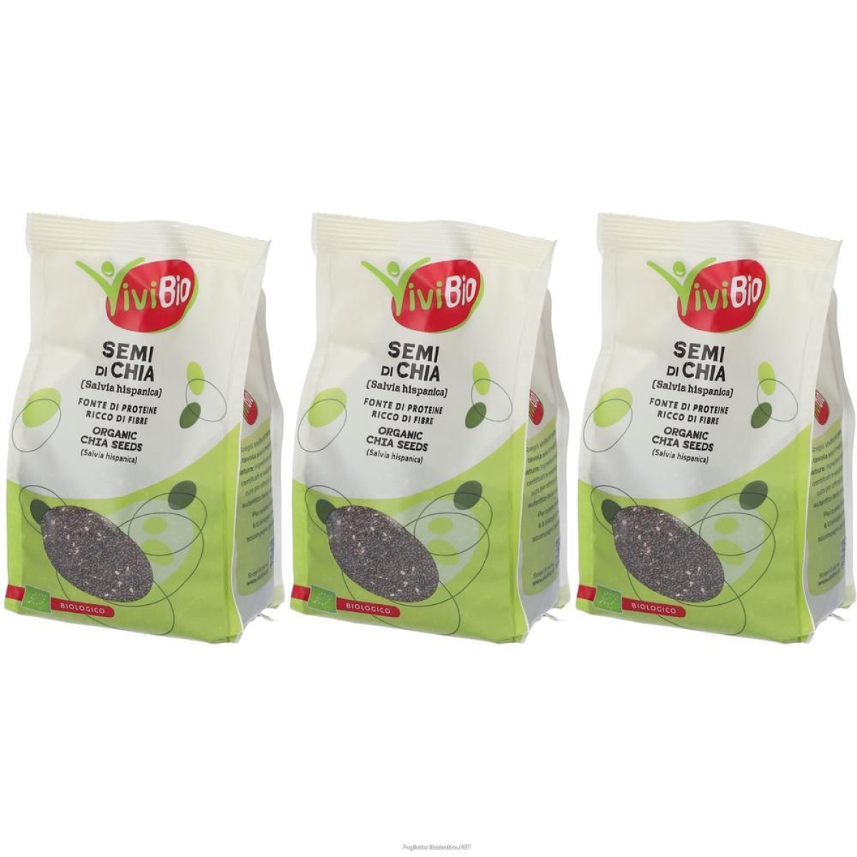 Trova Offerte di vivibio semi di chia 3x250 g e compra online