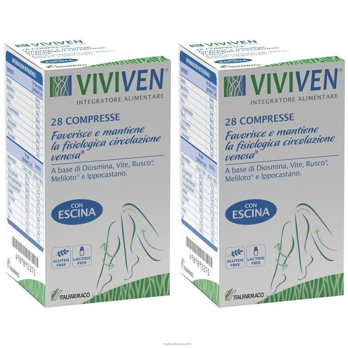 Trova Offerte di vivien compresse 2x50,4 g e compra online
