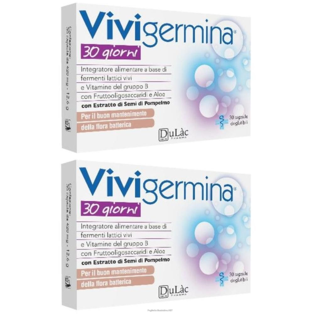 Trova Offerte di vivigermina 30giorni 2x12,6 g capsule e compra online
