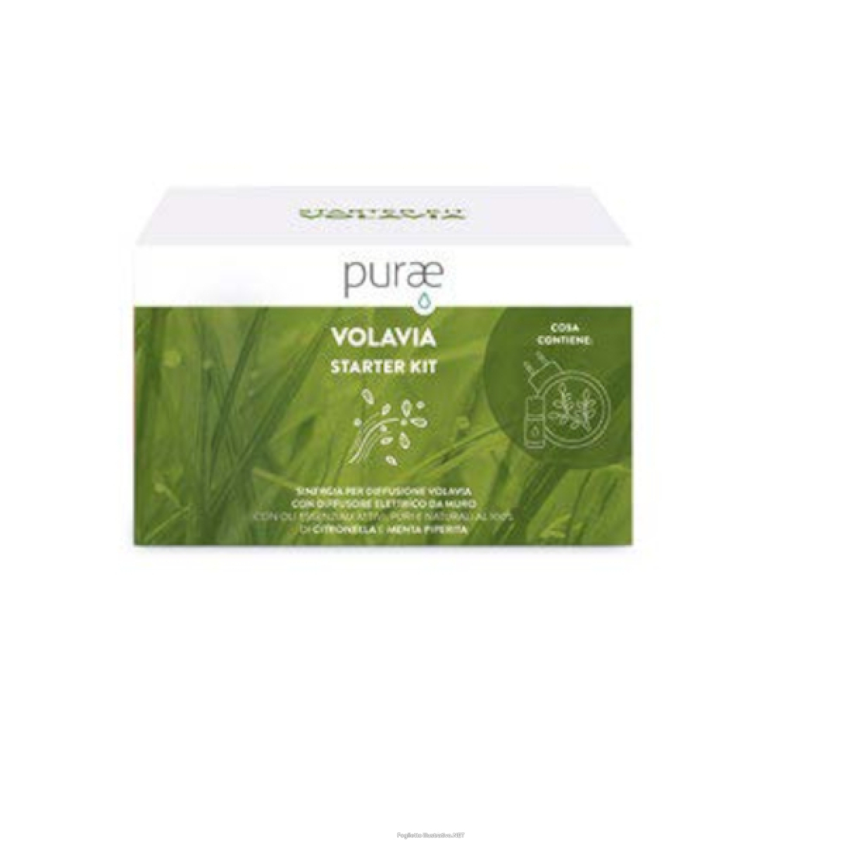 Trova Offerte di volavia starter kit – diffusore elettrico da muro e sinergia 10ml, purae, oli essenziali naturali, repellente insetti e compra online