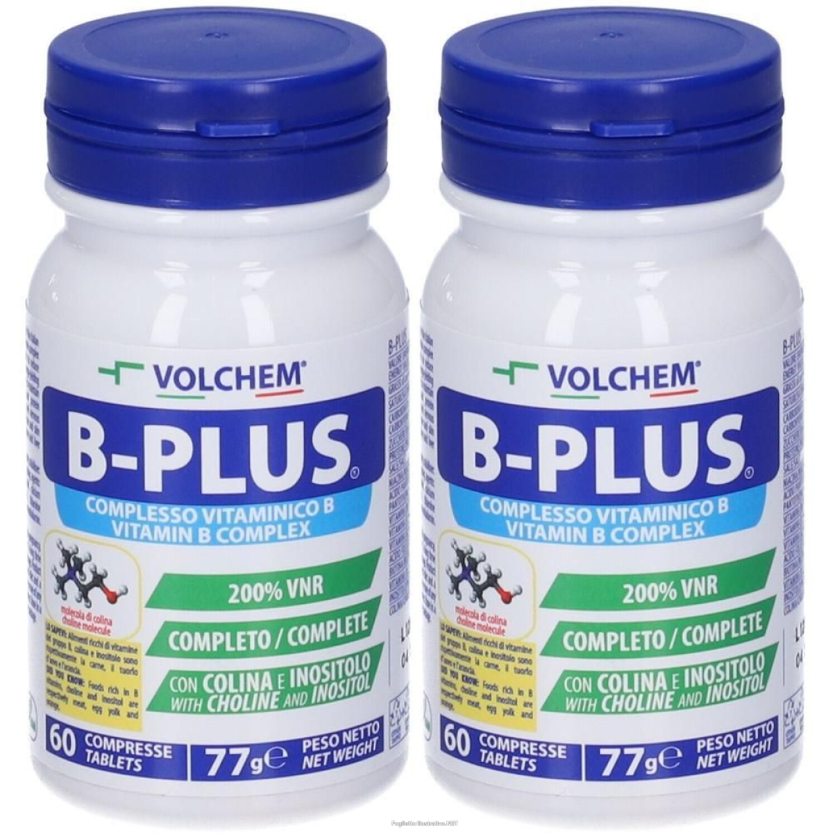 Trova Offerte di volchem b-plus vitamine del gruppo b in compresse 2x66 g e compra online