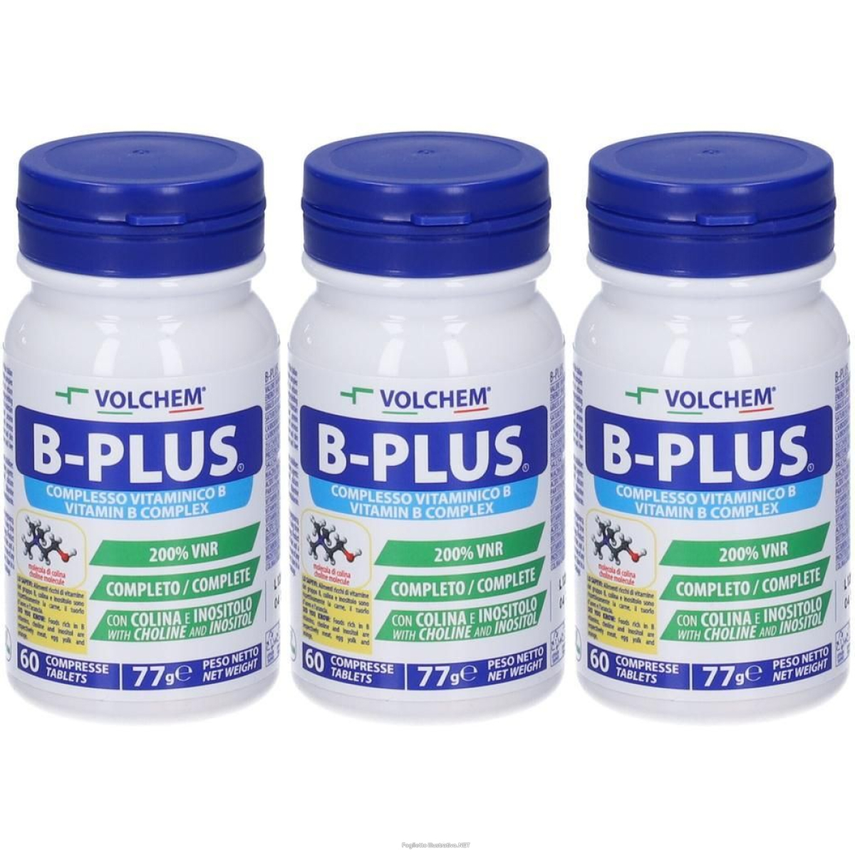 Trova Offerte di volchem b-plus vitamine del gruppo b in compresse 3x66 g e compra online