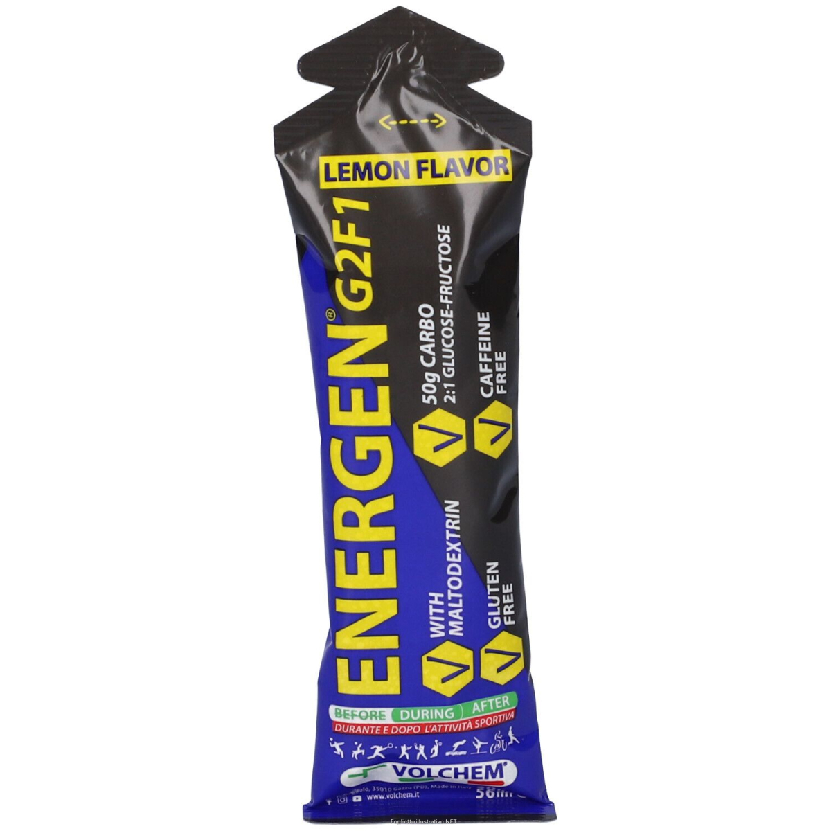 Trova Offerte di volchem energen g2f1 56 gel energetico liquido - gusto limone ml so e compra online